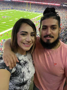 S. Lopez attended Houston Texans vs. Tampa Bay Buccaneers - NFL on Aug 28th 2021 via VetTix 