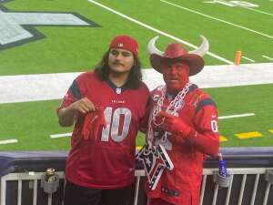 Louis attended Houston Texans vs. Tampa Bay Buccaneers - NFL on Aug 28th 2021 via VetTix 