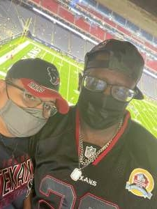 Tammy Lewis attended Houston Texans vs. Tampa Bay Buccaneers - NFL on Aug 28th 2021 via VetTix 