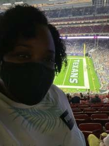 Tee attended Houston Texans vs. Tampa Bay Buccaneers - NFL on Aug 28th 2021 via VetTix 