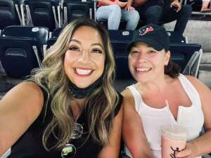 Sara  attended Houston Texans vs. Tampa Bay Buccaneers - NFL on Aug 28th 2021 via VetTix 