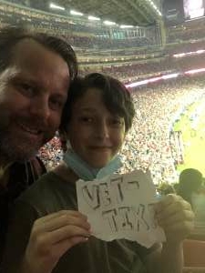 Jerry S.  attended Houston Texans vs. Tampa Bay Buccaneers - NFL on Aug 28th 2021 via VetTix 