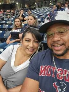 Otha Hayes attended Houston Texans vs. Tampa Bay Buccaneers - NFL on Aug 28th 2021 via VetTix 