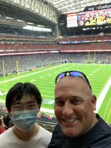 Jeff attended Houston Texans vs. Tampa Bay Buccaneers - NFL on Aug 28th 2021 via VetTix 
