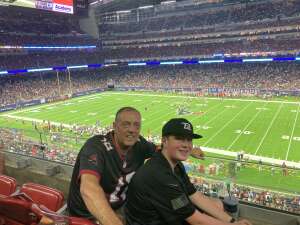 Greg Perry attended Houston Texans vs. Tampa Bay Buccaneers - NFL on Aug 28th 2021 via VetTix 
