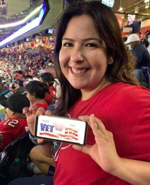 Joana attended Houston Texans vs. Tampa Bay Buccaneers - NFL on Aug 28th 2021 via VetTix 