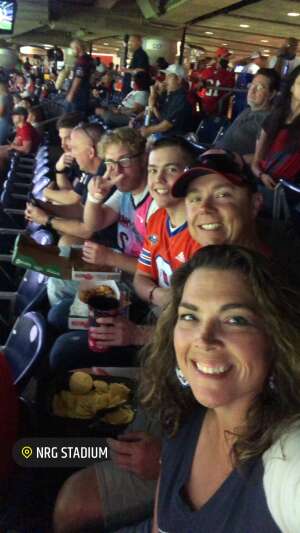 Christy G. attended Houston Texans vs. Tampa Bay Buccaneers - NFL on Aug 28th 2021 via VetTix 