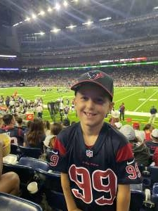 Jason attended Houston Texans vs. Tampa Bay Buccaneers - NFL on Aug 28th 2021 via VetTix 