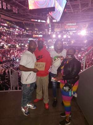 Sgt Mac attended Jake Paul vs. Tyron Woodley - Boxing Event on Aug 29th 2021 via VetTix 