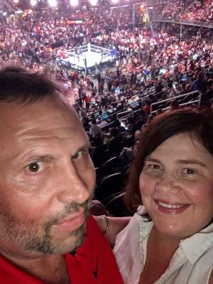 Mike c attended Jake Paul vs. Tyron Woodley - Boxing Event on Aug 29th 2021 via VetTix 