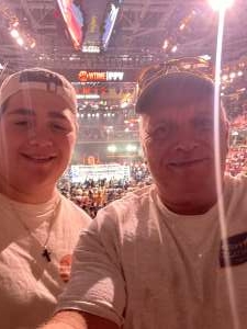 Frank Libby attended Jake Paul vs. Tyron Woodley - Boxing Event on Aug 29th 2021 via VetTix 