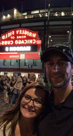 Kevin  attended Maroon 5 on Aug 30th 2021 via VetTix 