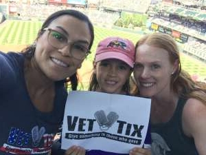 Griselda attended Colorado Rockies vs. Atlanta Braves on Sep 5th 2021 via VetTix 