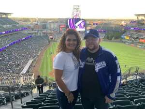 Charles Noonan attended Colorado Rockies vs. Los Angeles Dodgers on Sep 21st 2021 via VetTix 
