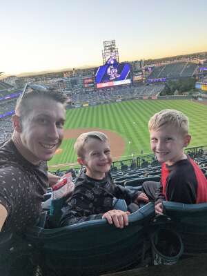 Andy attended Colorado Rockies vs. Los Angeles Dodgers on Sep 22nd 2021 via VetTix 