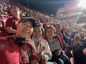 Danilo  attended USC Trojans vs. Stanford Cardinal - NCAA Football on Sep 11th 2021 via VetTix 