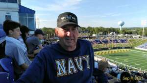 Jim attended Navy Midshipman vs. Marshall - NCAA Football on Sep 4th 2021 via VetTix 