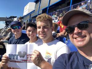 Rob M. attended Navy Midshipman vs. Marshall - NCAA Football on Sep 4th 2021 via VetTix 