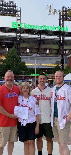 Bob Crossfield  attended Philadelphia Phillies vs. Chicago Cubs - MLB on Sep 14th 2021 via VetTix 