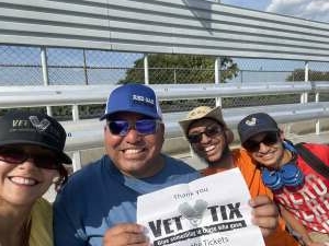 SeÃ±or Juan attended Cookout Southern 500 - NASCAR Cup Series - Doubleheader on Sep 5th 2021 via VetTix 