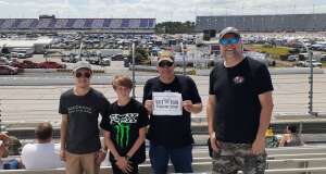 Ted Haydel attended Cookout Southern 500 - NASCAR Cup Series - Doubleheader on Sep 5th 2021 via VetTix 