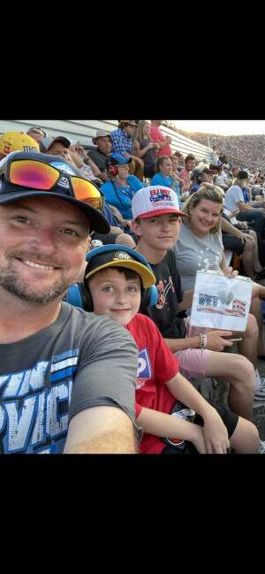 Nathan attended Cookout Southern 500 - NASCAR Cup Series - Doubleheader on Sep 5th 2021 via VetTix 