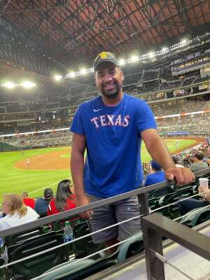 Aaron K attended Texas Rangers vs. Houston Astros - MLB on Sep 14th 2021 via VetTix 