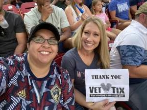 Julie attended FC Dallas vs. San Jose Earthquakes - MLS - Military and 1st Responder Appreciation Game (see Notes) on Sep 11th 2021 via VetTix 