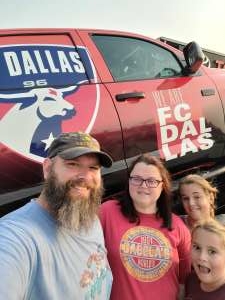 Matthew R attended FC Dallas vs. San Jose Earthquakes - MLS - Military and 1st Responder Appreciation Game (see Notes) on Sep 11th 2021 via VetTix 