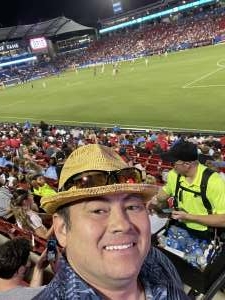 Michael Koger attended FC Dallas vs. San Jose Earthquakes - MLS - Military and 1st Responder Appreciation Game (see Notes) on Sep 11th 2021 via VetTix 