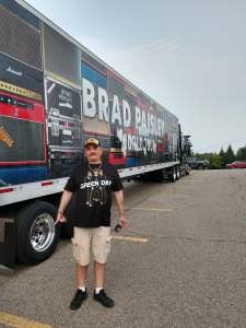 Brian Jennings attended Brad Paisley Tour 2021 on Sep 11th 2021 via VetTix 