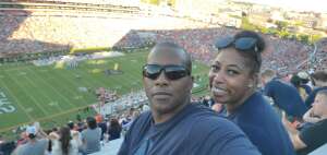 Marty attended Auburn University Tigers vs. Georgia State Panthers - Homecoming - NCAA Football on Sep 25th 2021 via VetTix 