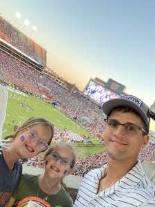 Rich attended Auburn University Tigers vs. Georgia State Panthers - Homecoming - NCAA Football on Sep 25th 2021 via VetTix 
