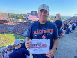 Mike P attended Auburn University Tigers vs. Georgia State Panthers - Homecoming - NCAA Football on Sep 25th 2021 via VetTix 