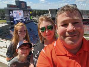 Tim young attended Auburn University Tigers vs. Georgia State Panthers - Homecoming - NCAA Football on Sep 25th 2021 via VetTix 