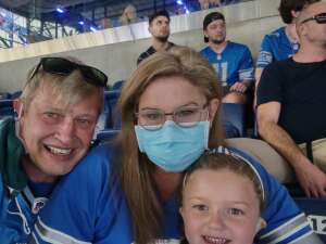 Mike Wall attended Detroit Lions vs. San Francisco 49ers - NFL on Sep 12th 2021 via VetTix 