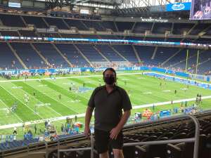 Brian attended Detroit Lions vs. San Francisco 49ers - NFL on Sep 12th 2021 via VetTix 