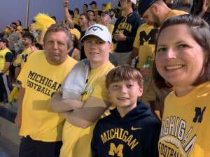 Jamie attended Michigan Wolverines vs. Washington Huskies - NCAA Football on Sep 11th 2021 via VetTix 
