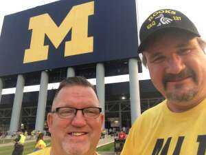 Tim attended Michigan Wolverines vs. Washington Huskies - NCAA Football on Sep 11th 2021 via VetTix 