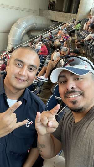 Paul M.  attended Houston Texans vs. Jacksonville Jaguars - NFL on Sep 12th 2021 via VetTix 