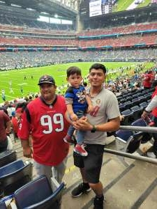 Carlos attended Houston Texans vs. Jacksonville Jaguars - NFL on Sep 12th 2021 via VetTix 