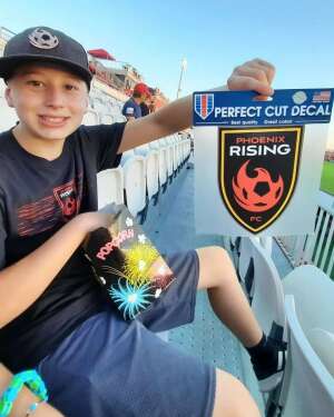 DAQ attended Phoenix Rising FC vs. Orange County SC on Sep 18th 2021 via VetTix 
