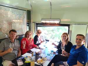 Julie attended Wedding Oak Wine Train on Sep 26th 2021 via VetTix 