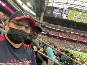 Tammy  attended Houston Texans vs. New York Jets - NFL on Nov 28th 2021 via VetTix 