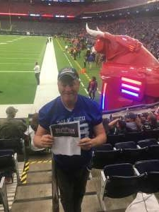 Kurt Muller attended Houston Texans vs. New York Jets - NFL on Nov 28th 2021 via VetTix 