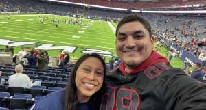 Carlos attended Houston Texans vs. New York Jets - NFL on Nov 28th 2021 via VetTix 