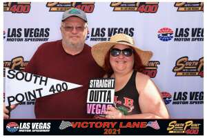 Eric and Alicia  attended 2021 South Point 400 - NASCAR Cup Series on Sep 26th 2021 via VetTix 