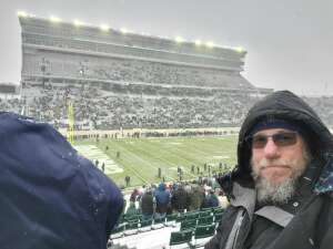 Pat M attended Michigan State Spartans vs. Penn State - NCAA Football on Nov 27th 2021 via VetTix 