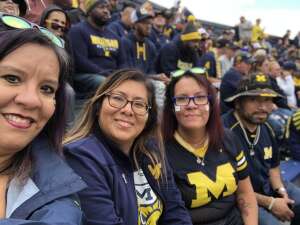 Mnemes  attended University of Michigan Wolverines vs. Rutgers Scarlet Knights - NCAA Football on Sep 25th 2021 via VetTix 