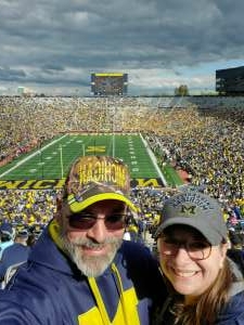 Mike Foster  attended University of Michigan Wolverines vs. Rutgers Scarlet Knights - NCAA Football on Sep 25th 2021 via VetTix 